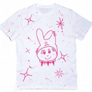 Brand new my melody White and Pink Short Sleeve Tee so soft
